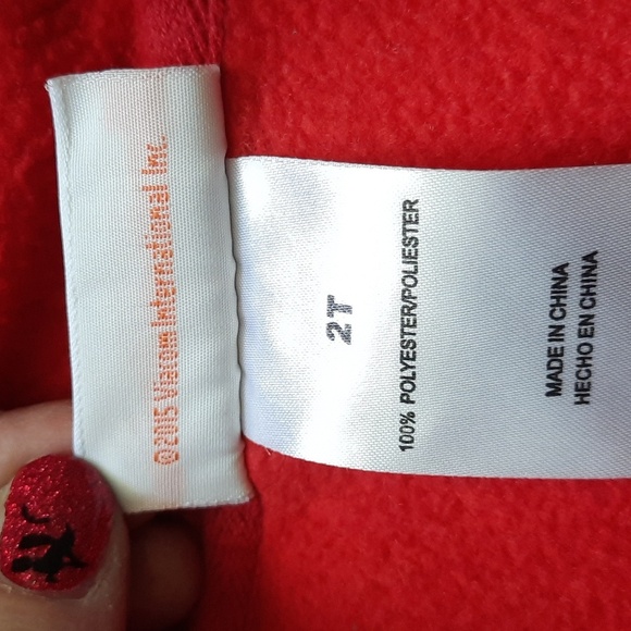 Nickelodeon Boys Red Paw Patrol Zip Up Hoodie  Size 2T - Picture 5 of 6